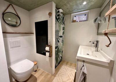 Veluwse Boshut badkamer