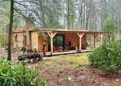 Veluwse Boshut veranda